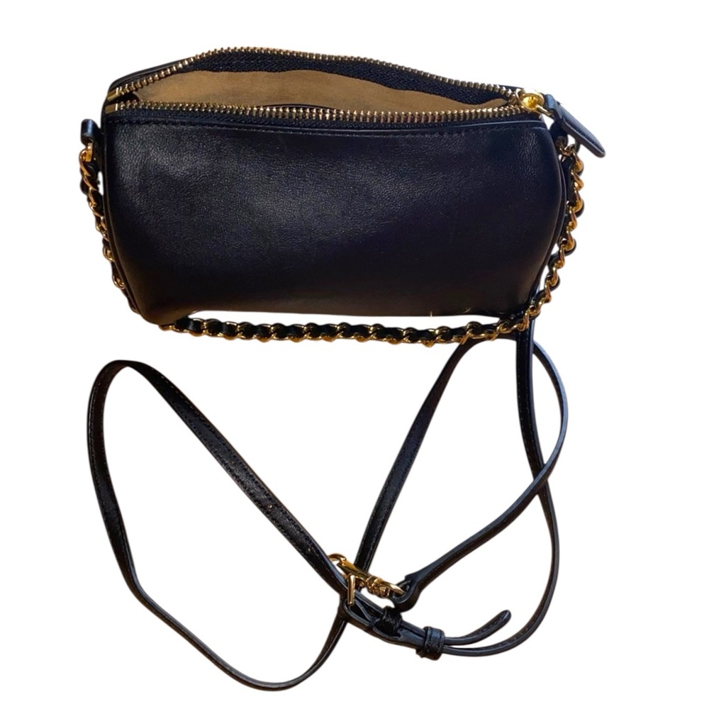 Lauren Ralph Lauren Black Crossbody Bag with Gold Hardware - Picture 15 of 15